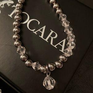 Tocara “Sophie” Crystal beads & Stainless Steel. Offset pattern Gift Box